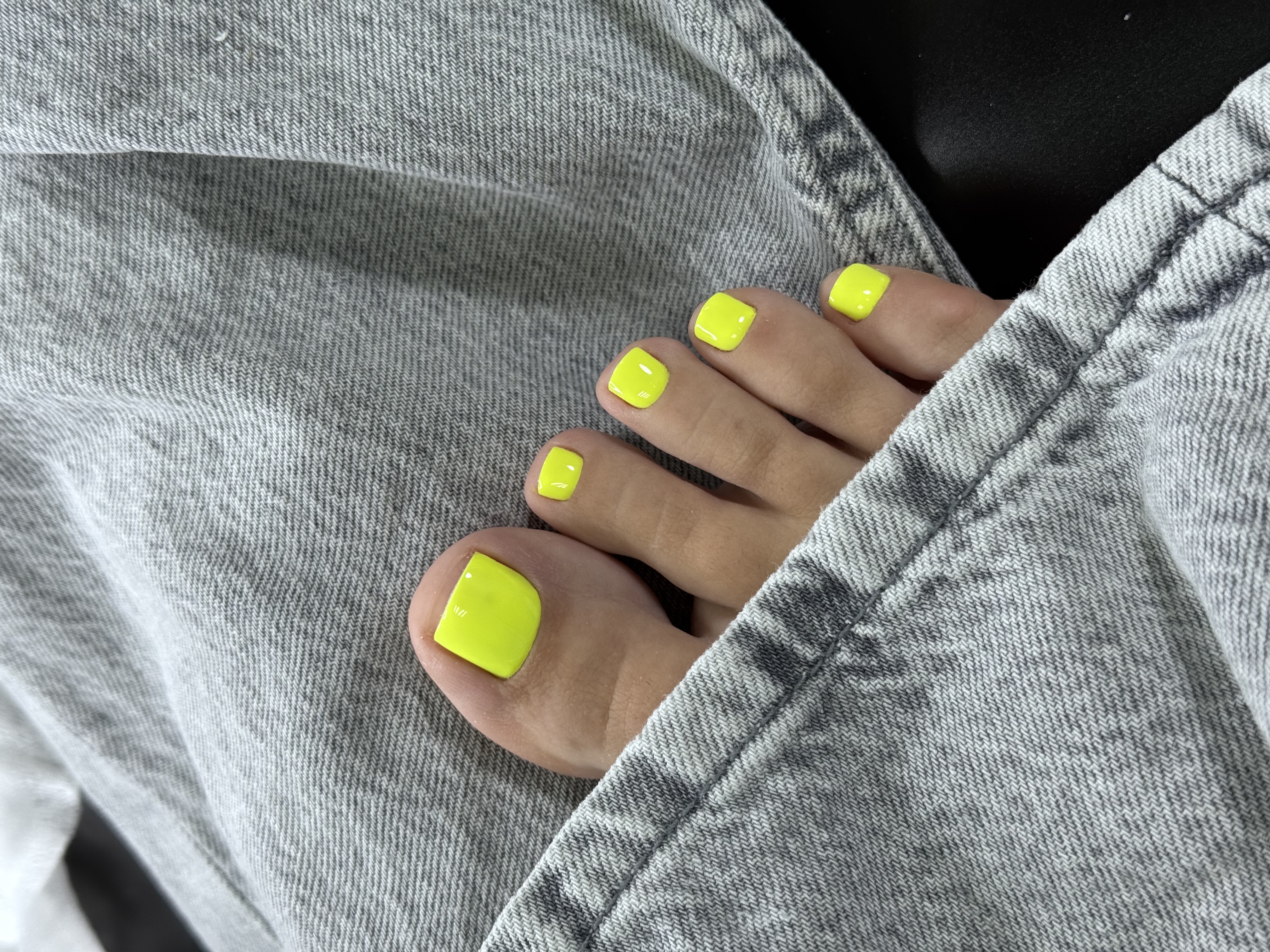 Педикюр пальчиков с покрытием